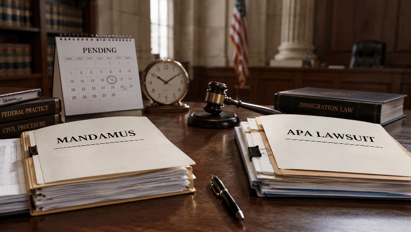 demanda mandamus inmigracion vs demanda apa